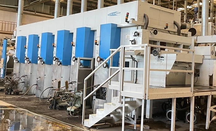 Bobst fixed structure bottom print high graphic printing machine Bobst fixed structure bottom print high graphic printing machine
